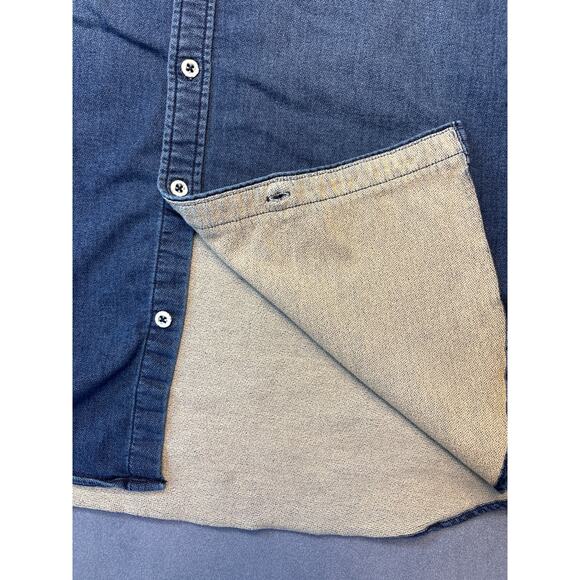 Tommy Bahama Jeans Lined Jean Button up Shirt, Size X-Large - Picture 7 of 13